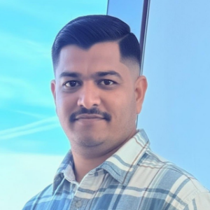 Portrait of Pravin Solankar